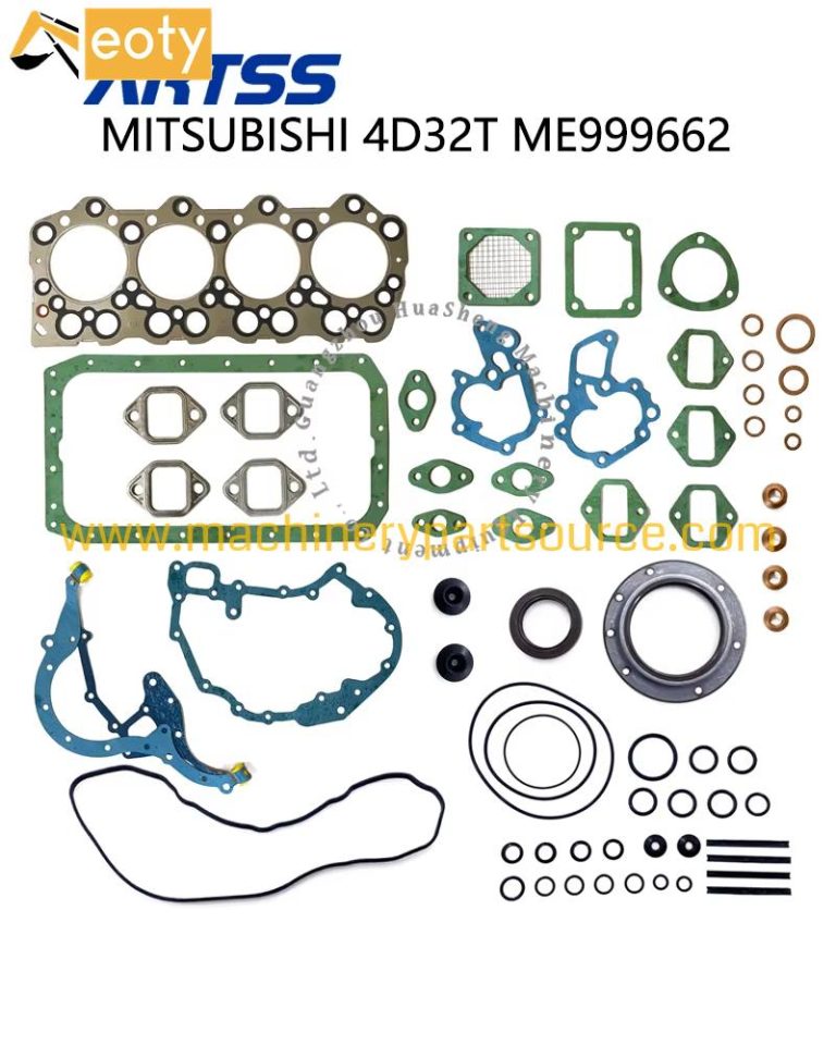 4D32T Turbo Diesel Engine Full Overhaul Gasket Set For Mitsubishi Excavator Loader