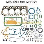 4D34 Complete Full Engine Overhaul Gasket Set Fit Mitsubishi Truck Excavator Diesel Engine Repair