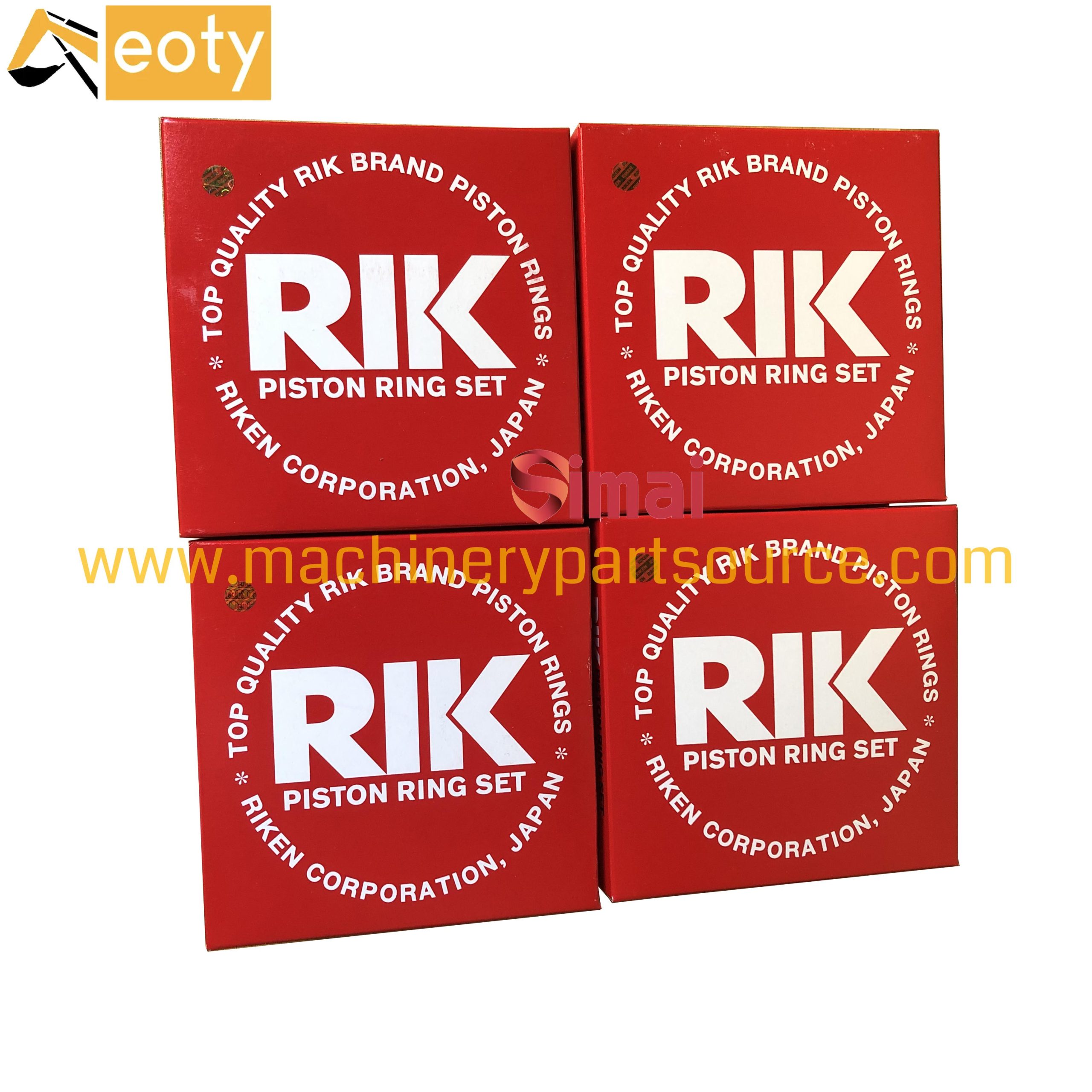 4D34T RIK Piston Ring Set 4D34 Piston Ring for Excavator & Truck Engine