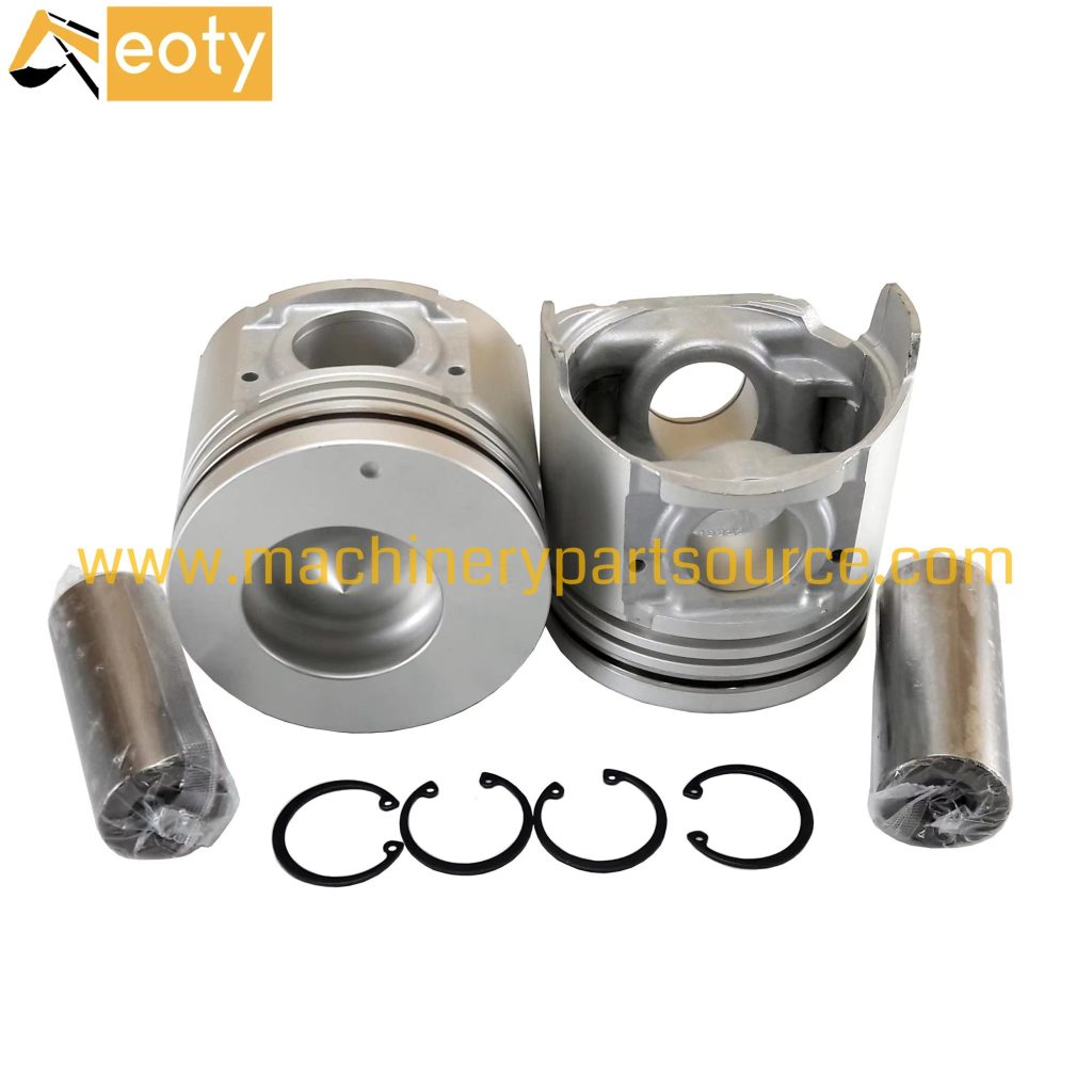 4D35 4D35T Engine Piston Kit ME018825 with Pin & Clips for Mitsubishi Fuso Canter 4.6L Diesel