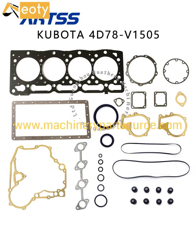 4D78 V1505 Full Gasket Kit For Kubota Kx41 Mini Excavator Complete Overhaul Gasket Set