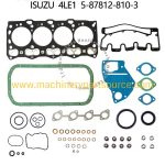 4LE1 Complete Engine Gasket Overhaul Kit Fit Isuzu Excavator Generator Diesel Repair Set