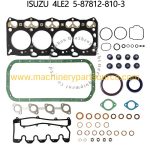 4LE2 5-87812-810-3 Engine Full Gasket Kit For Isuzu Excavator Engine Parts
