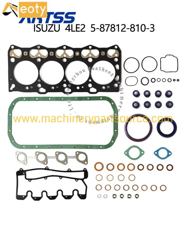 4le2 Overhaul Gasket Kit For Ex75 Excavator5-87812-810-3 Complete Engine Seal Repair Set