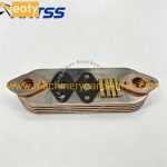 4M40-5P Engine Oil Cooler 15710-66020 15710-54050 15710-54030 for Mitsubishi Excavator Engine Parts