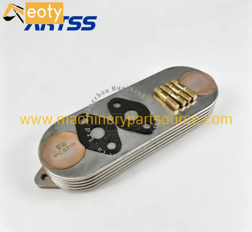 Mitsubishi 4M50 Oil Cooler Core 5 Plates Heavy Equipment Engine Parts