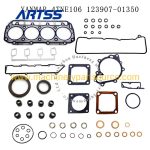 4TNE106 Overhaul Gasket Kit for PC95R-2 Excavator 4D106 Full Gasket Set 123907-01350