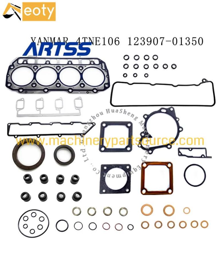 4TNE106 Overhaul Gasket Kit for PC95R-2 Excavator 4D106 Full Gasket Set 123907-01350