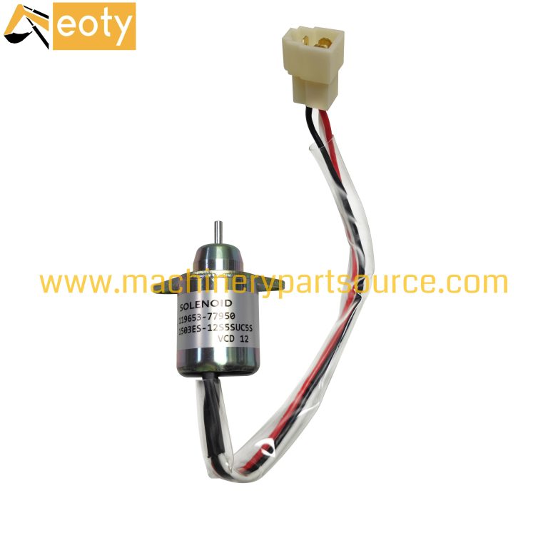 4TNV98 Fuel Shut Off Solenoid 119653-77950 1503ES-12S5SUC5S for Yanmar Engine Parts