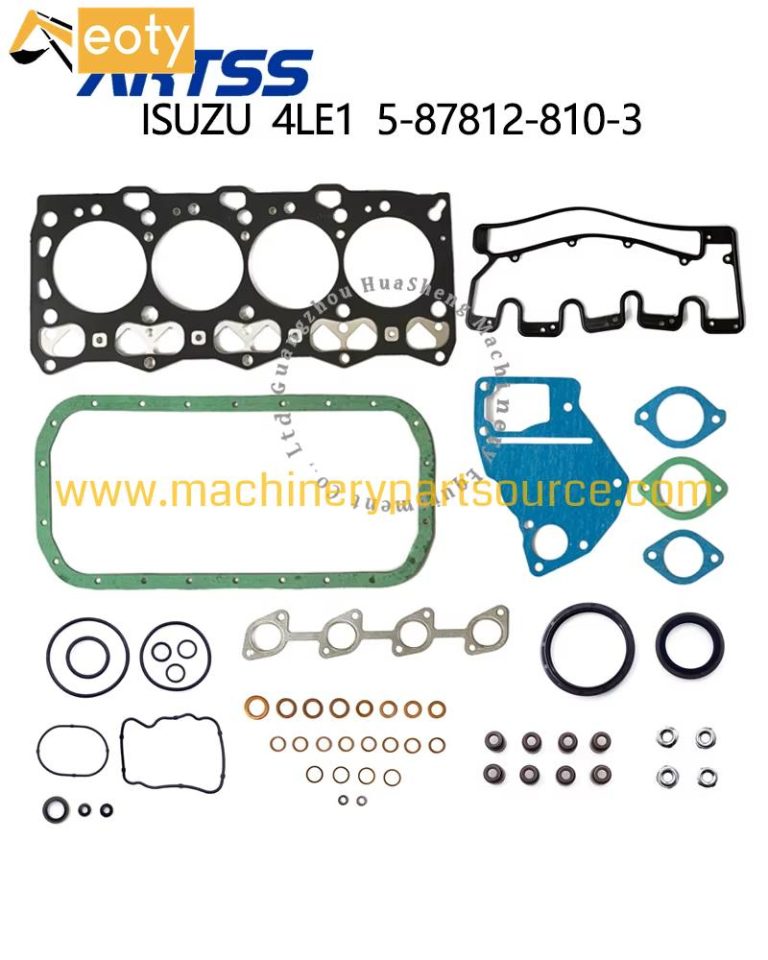 5-87812810-3 4LE1 Full Gasket Kit For EX55 ZX55 Excavator Engine Parts