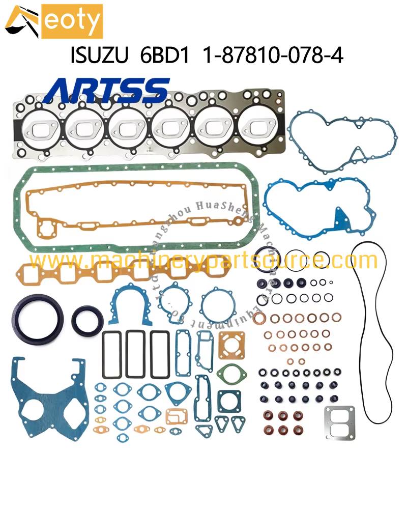 6BD1 Complete Diesel Engine Full Overhaul Gasket Set Fit ISUZU Excavator Truck Loader Repair Kit