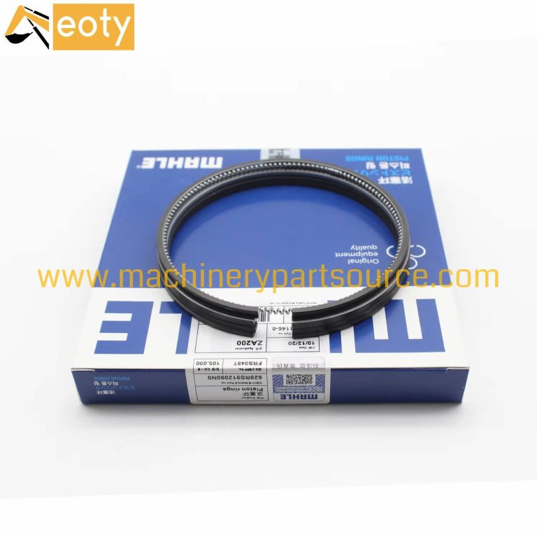 6BG1-4 Piston Ring Set 1-12121146-0 for Isuzu 6BG1 Engine, Fit Hitachi ZA200, MAHLE Quality, Four