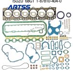 6BG1 Full Gasket Kit 1-87810-404-0 for Hitachi EX200 Excavator Engine