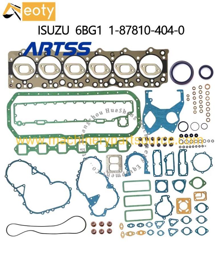 6BG1 Full Overhaul Gasket Kit For Isuzu Excavator Loader Diesel Engine Complete Repair Set