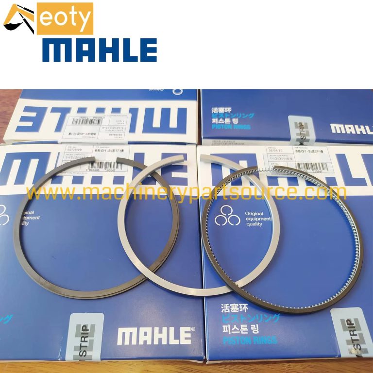 6BG1 Piston Ring Set 1-12121115-0 MAHLE For Isuzu 6BG1-3 Engine Hitachi EX200-5 Excavator