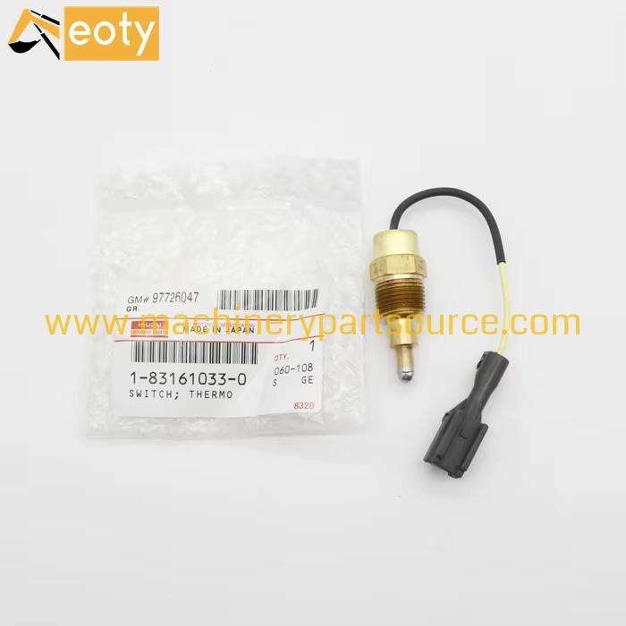 6BG1 Water Temperature Sensor 1-83161033-0 for Hitachi Ex300-5 Excavator Engine Parts
