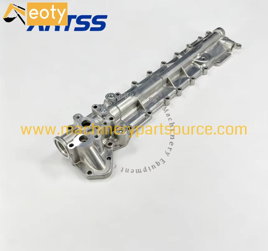6D105 Oil Cooler Cover for Komatsu PC200-3 PC220-3 Excavator Engine Part OEM 6136-61-2113