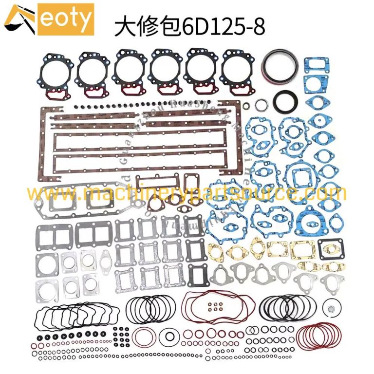 6D125-8 Engine Full Gasket Kit For Komatsu PC400-8 Excavator Engine Parts