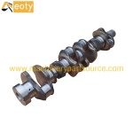 6D140 Crankshaft 6261-31-1200 Forged Steel for Komatsu Engines Repair Parts product image 5