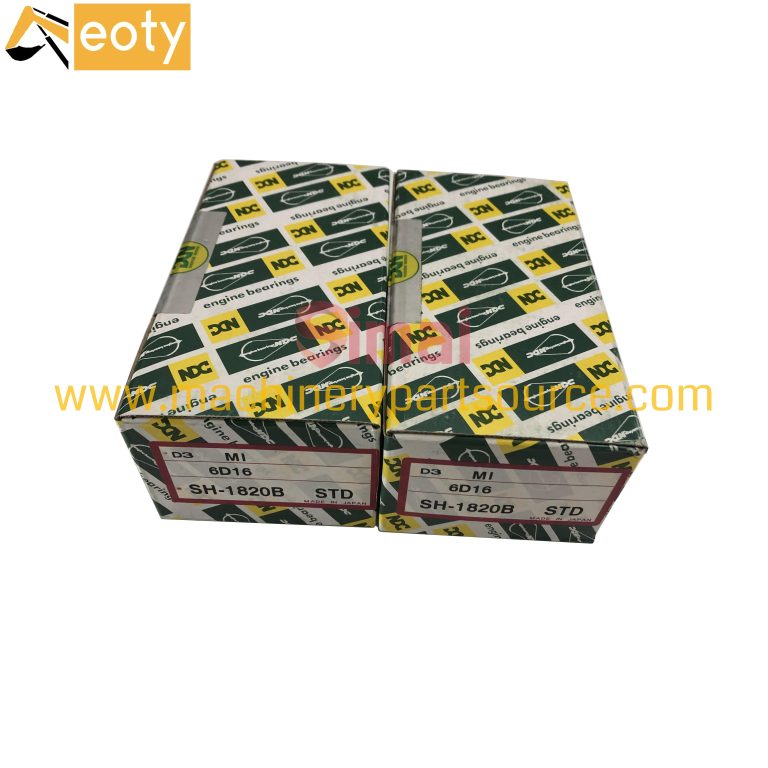 6D16 Crankshaft Main Bearing C621 NDC for Mitsubishi 6D16 Excavator Engine Parts