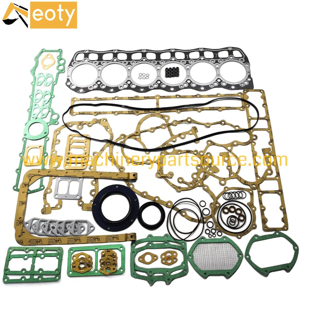 6D17 Cylinder Head Gasket Square Hole for Mitsubishi Engine Parts Excavator Truck
