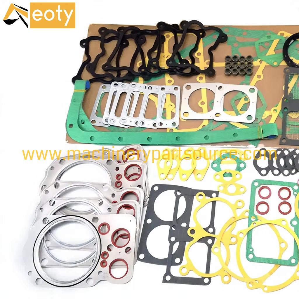 6D20 Engine Gasket Kit ME051109 ME057049 ME057239 ME051376 for Mitsubishi Excavator Parts