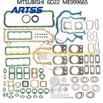 6D22 Complete Full Engine Overhaul Gasket Kit For Mitsubishi 6D22 Diesel Engine Excavator Truck