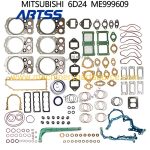 6D24 Full Overhaul Gasket Set for Mitsubishi Heavy-Duty Excavator & Mining Truck Diesel Engine