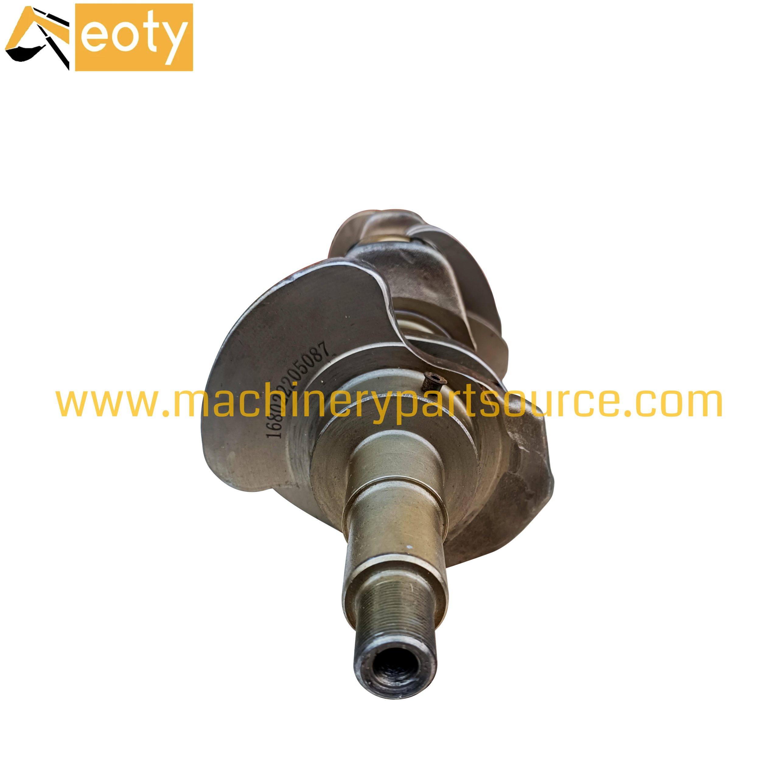 6D31T Crankshaft for Mitsubishi Diesel Engines – Excavator & Bulldozer Repair Parts