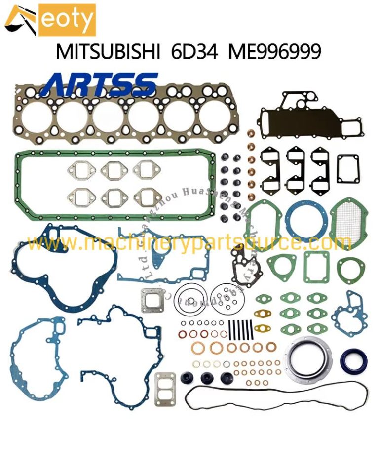 6D34 Full Overhaul Gasket Set for Mitsubishi Excavator & Heavy Truck Diesel Engine Complete Repair