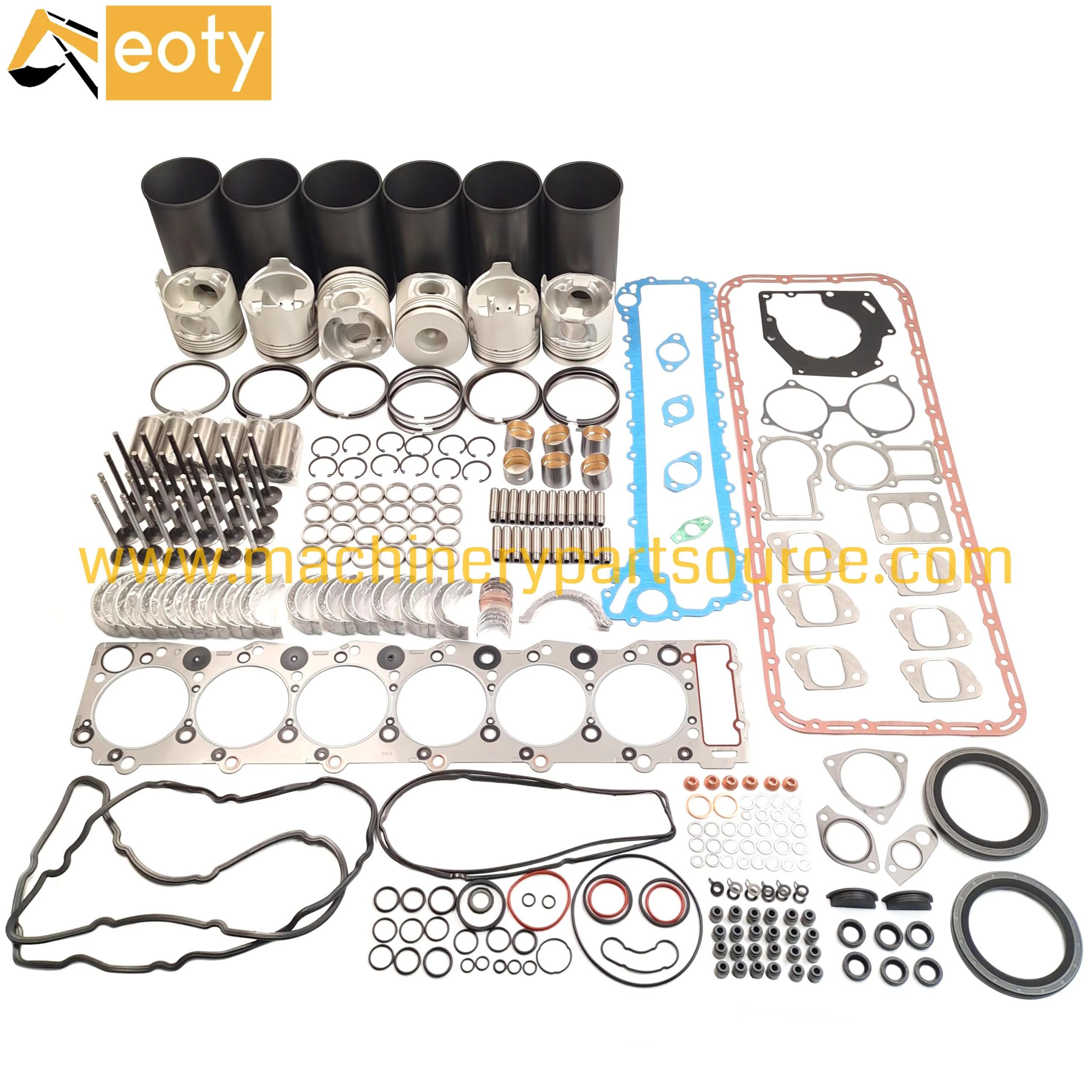 6HK1 Di Overhaul Rebuild Set 8-98152901-1 8-97372077-1 8-97616358-0 For Isuzu Excavator Diesel