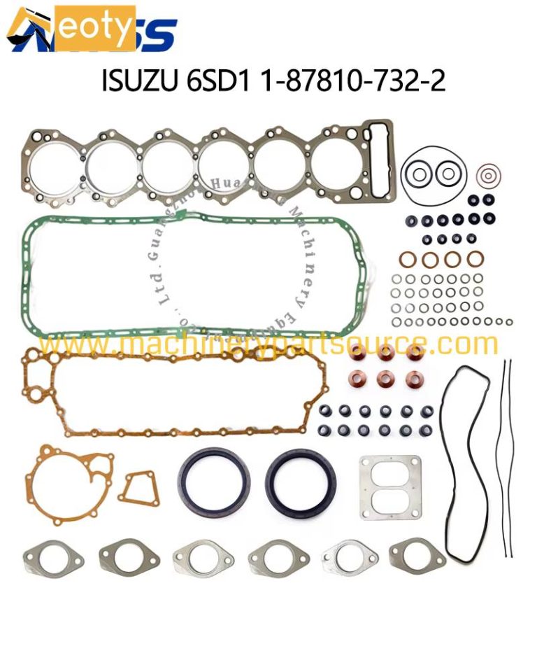 6SD1 Full Gasket Kit 1-87810-732-2 For Isuzu EX300 Excavator Engine Overhaul Gasket Set