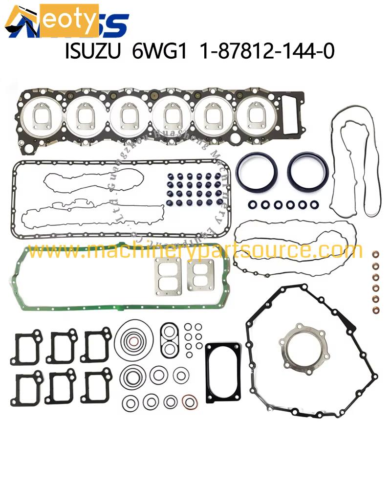 6WG1 Full Overhaul Gasket Kit for Isuzu Excavator Truck Diesel Engine Repair Set