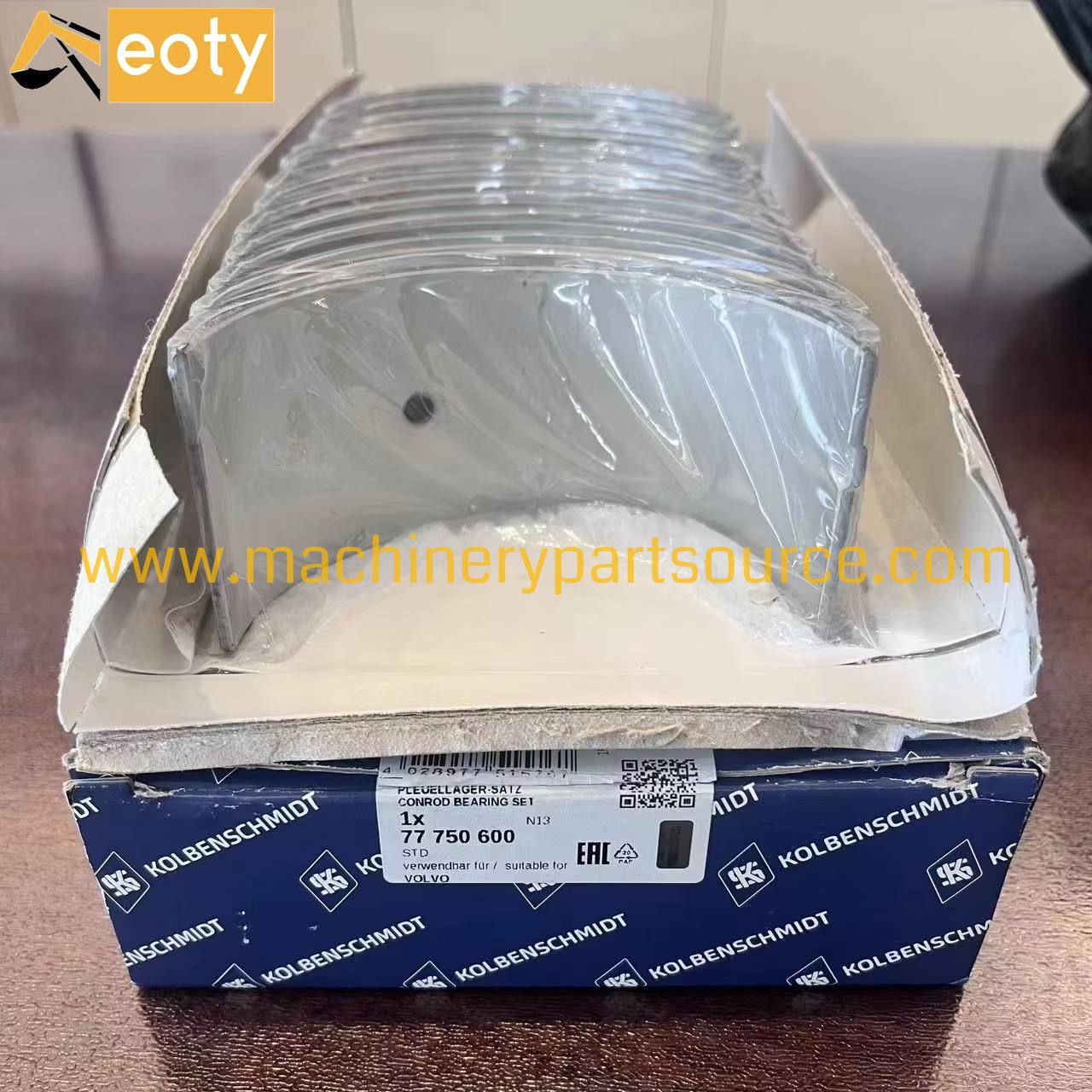 77750600 Kolbenschmidt FH12 D12D Con Rod Bearing for EC330B Excavator Engine