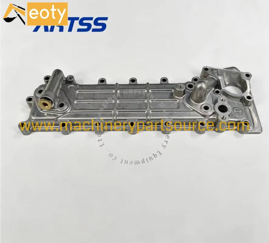 8-97027-982-0 / 8-98212-438-0 Oil Cooler Cover for Isuzu 4HF1 Engine Excavator Replacement