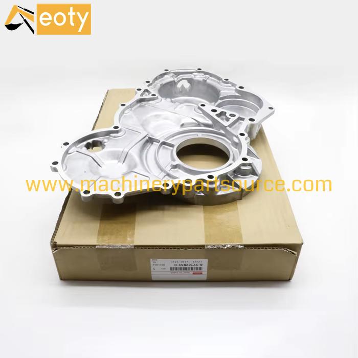 8971298300 4BG1 Timing Gear Case Cover 8-97129830-0 for Isuzu EX100-5 EX120-5 Excavator Engine