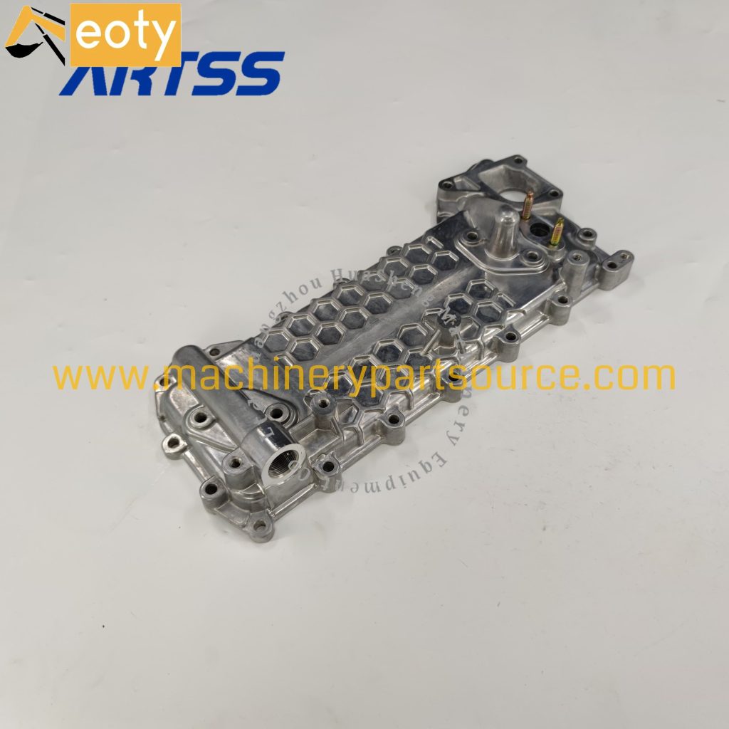 8980853123 Oil Cooler Cover For Isuzu 4hk1 Engine Excavator Replacement Parts 1.95kg