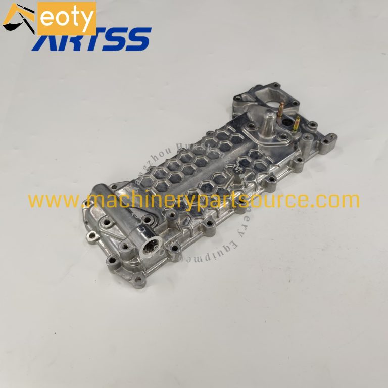 8980853123 Oil Cooler Cover For Isuzu 4hk1 Engine Excavator Replacement Parts 1.95kg