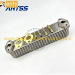 8P Oil Cooler Core For Hino H07C Diesel Engine With Gasket 1.55kg