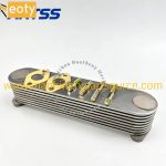 8P Oil Cooler Core For Hino H07C Diesel Engine With Gasket 1.55kg product image 3