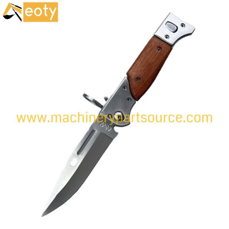 A.k-47 Customizable Oem Grade Diy Camping Folding Blade Pocket Knife D2 Stainless Steel Wood Handle