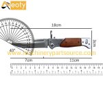 A.k-47 Customizable Oem Grade Diy Camping Folding Blade Pocket Knife D2 Stainless Steel Wood Handle product image 4