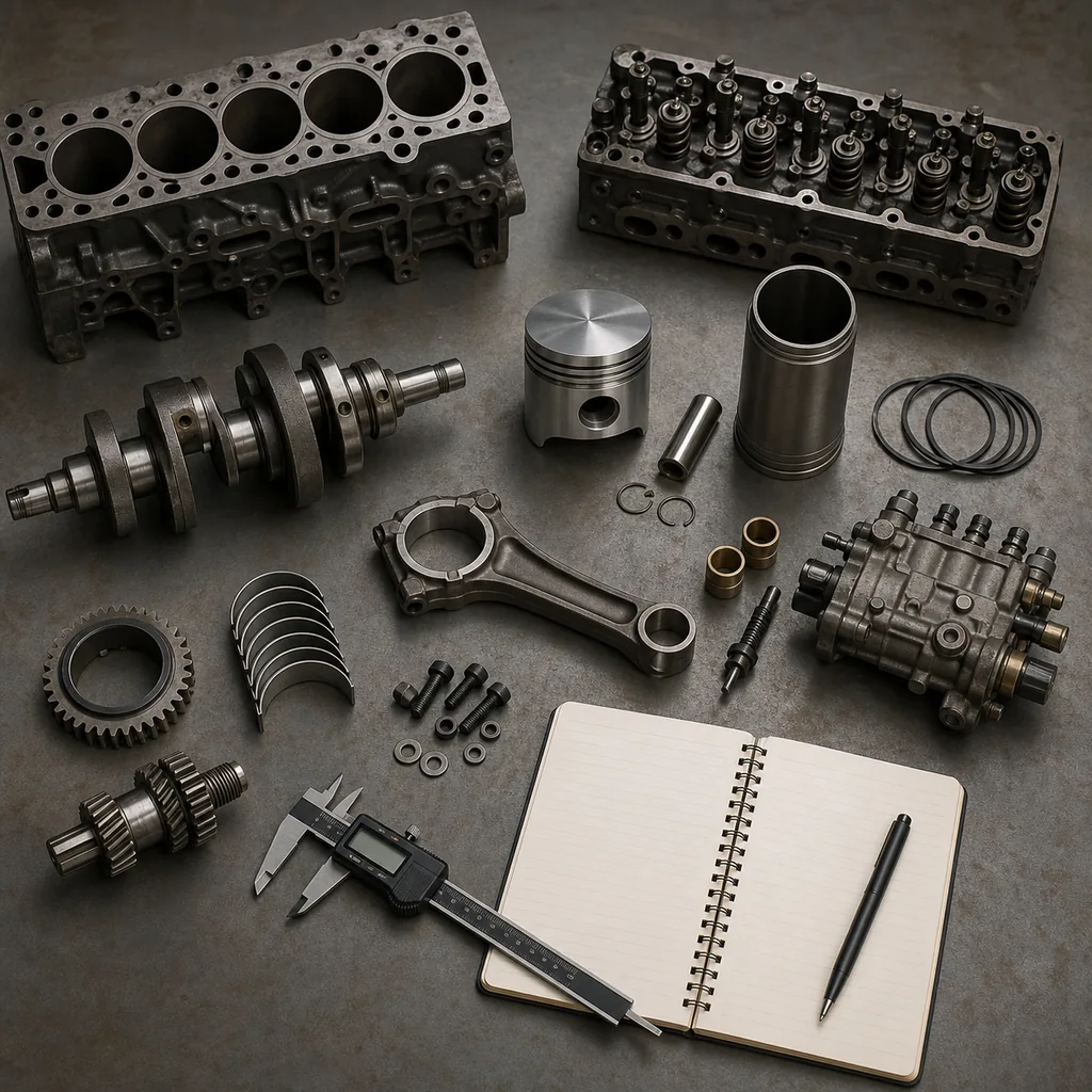 Cummins 6BT Engine Parts Catalog and Identification Guide