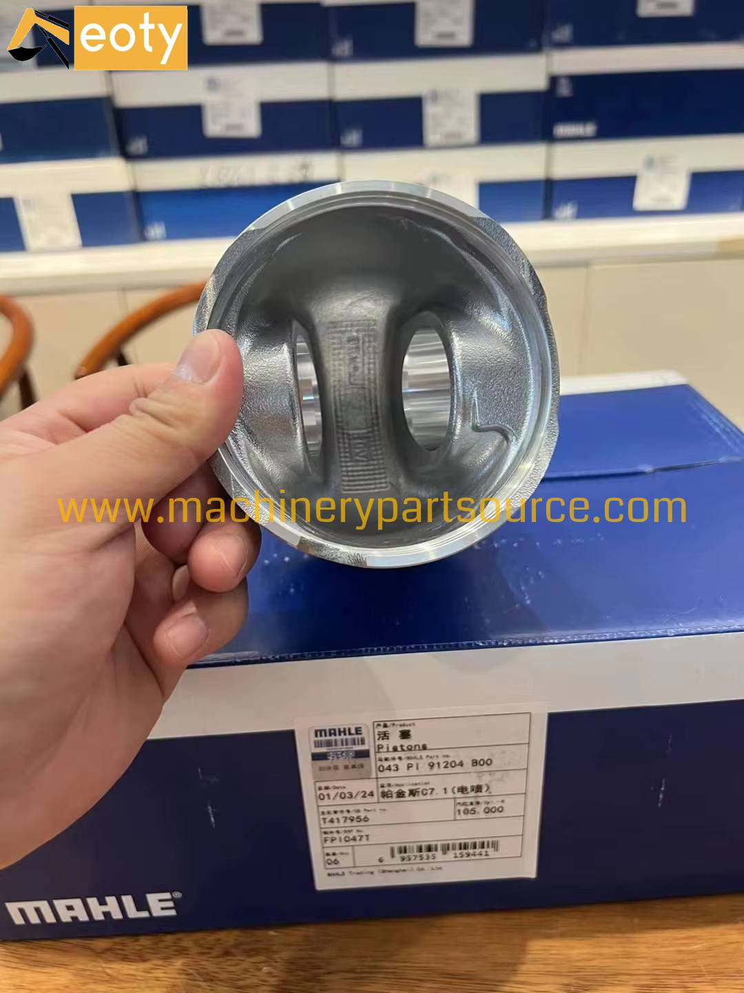 Caterpillar 4505996 C7.1 Piston For Perkins 1106d T417956 Mahle Piston Heavy Equipment Engine Parts