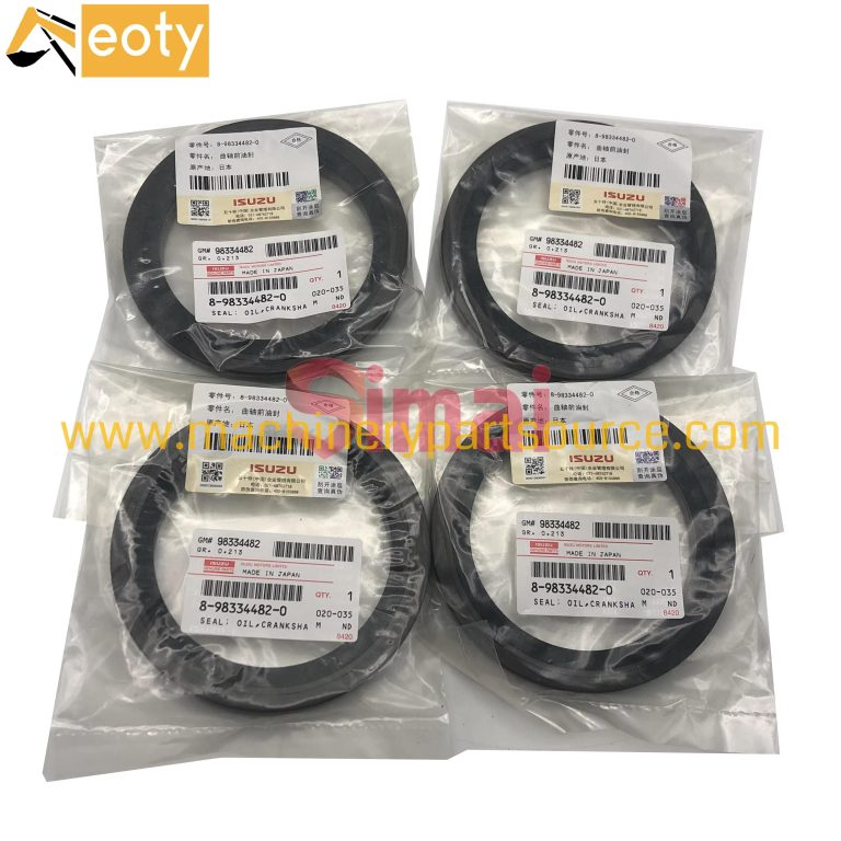 4HK1 6HK1 6HH1 Crankshaft Oil Seal 8983343390 8983344820 For Isuzu Excavator Truck