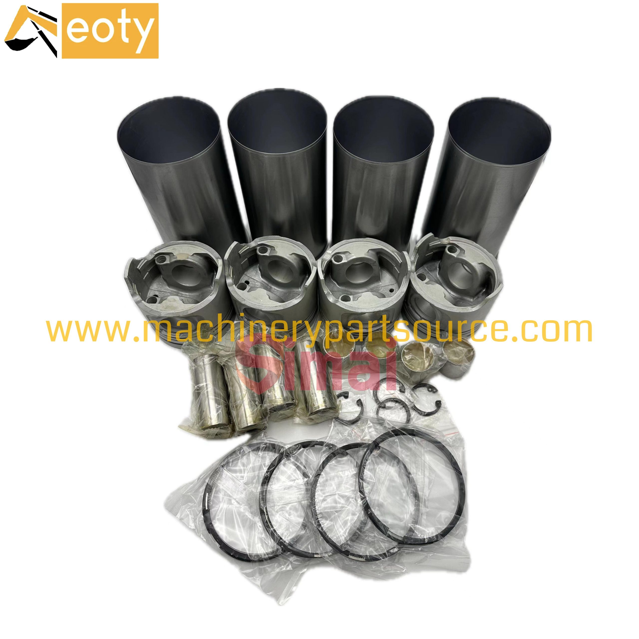 Isuzu 6HK1 4HK1 4HG1T 6HH1 4JH1 Cylinder Repair Rebuild Kit Liner Kit for Excavator Truck