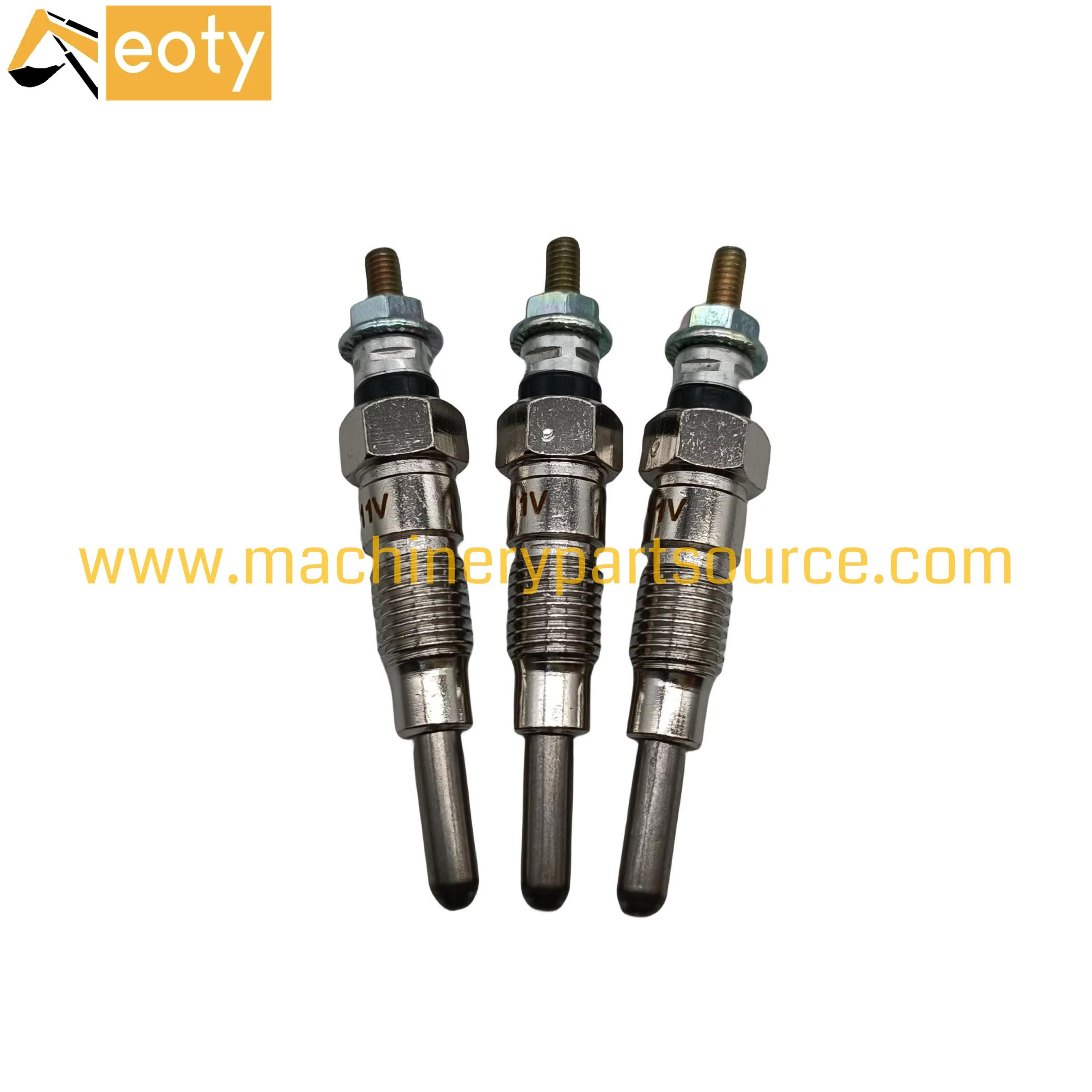 D1005 Glow Plug 10mm 11v for Kubota Engine Parts Construction Agriculture