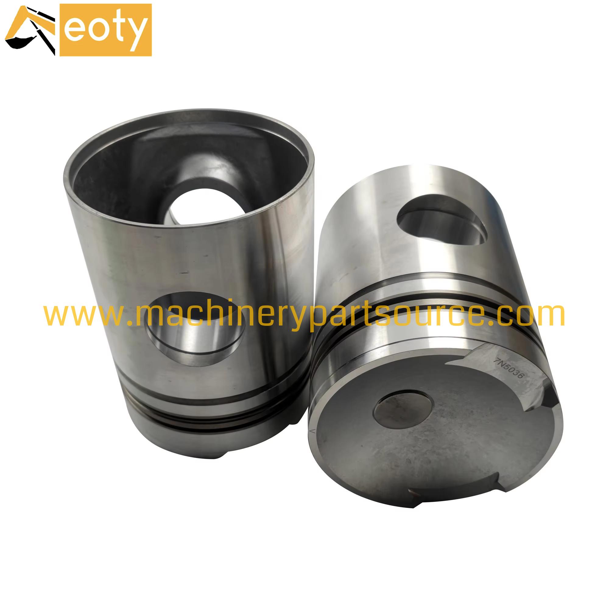 D353 Engine Piston 7N5036 7N5037 6N6642 For Caterpillar D9H Track-Type Tractor Parts