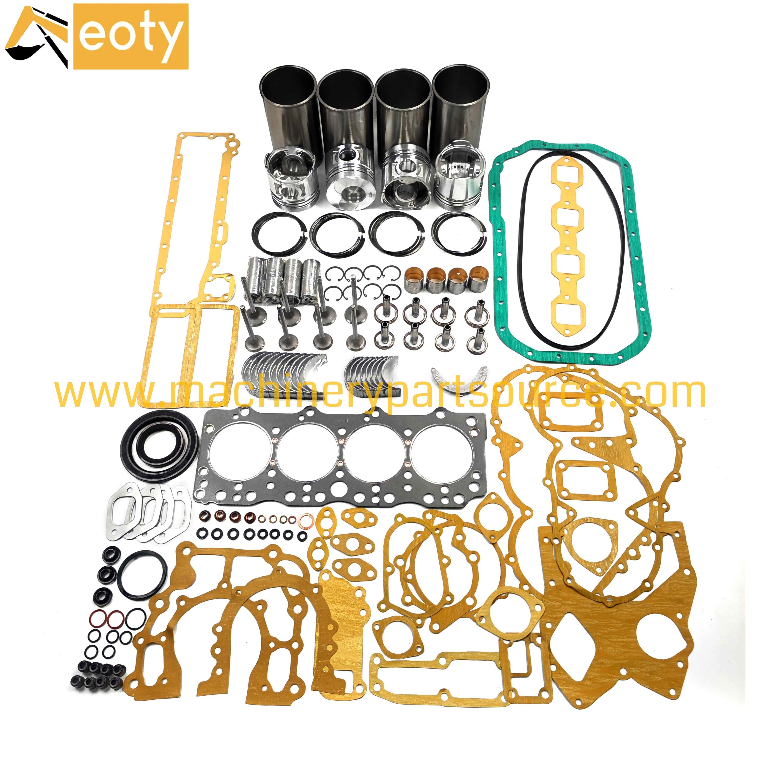 DB33 Overhaul Repair Set For Doosan Forklift Diesel Engine Rebuild Kit Engine Parts