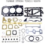 Full Gasket Kit 729211-92670 for Yanmar 3TNE84 Engine Fit Komatsu PC25-1 Mini Excavator
